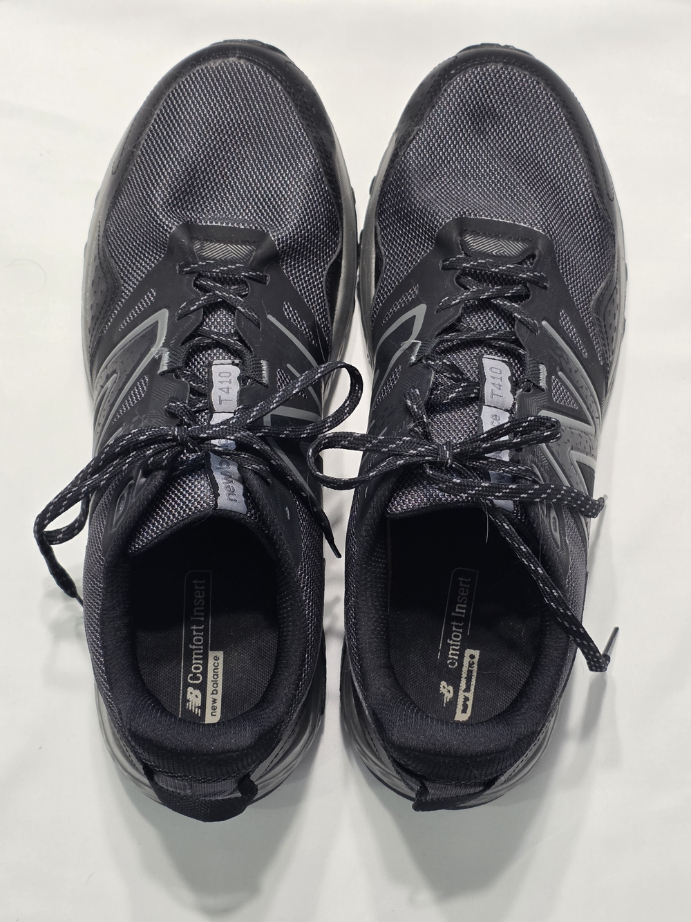 New Balance Men's Black T410 Athletic Sneakers - Size 15
